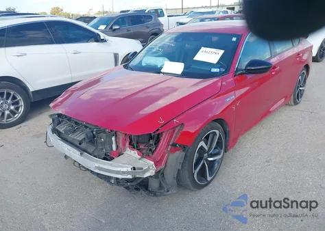 2022 Honda Accord Hybrid Sport from USA, damaged, VIN 1HGCV3F25NA022703